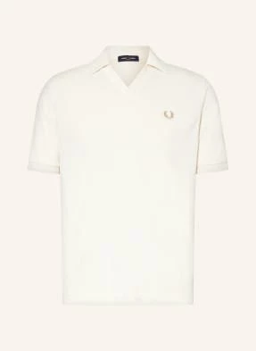 Fred Perry Koszulka Polo Z Materiału Frotte weiss