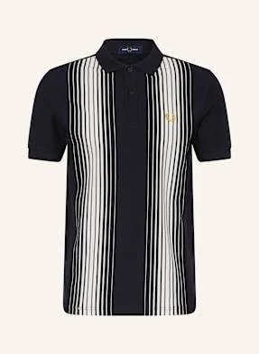 Fred Perry Koszulka Polo Z Piki blau