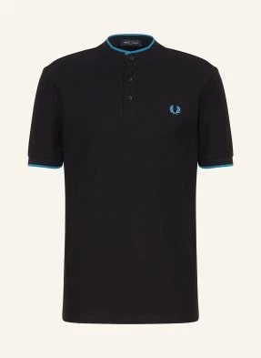 Fred Perry Koszulka Polo Z Piki schwarz