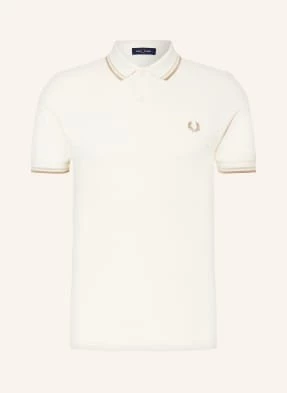 Fred Perry Koszulka Polo Z Piki weiss