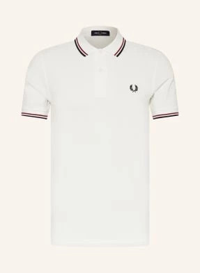 Fred Perry Koszulka Polo Z Piki weiss