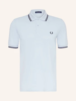 Fred Perry Koszulka Polo Z Pikowanym Wzorem blau