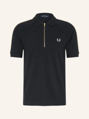 Fred Perry Koszulka Polo Z Pikowanym Wzorem blau