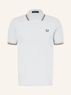Fred Perry Koszulka Polo Z Pikowanym Wzorem blau