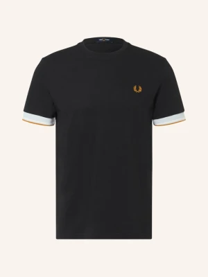 Fred Perry Koszulka schwarz CZARNY