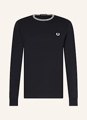 Fred Perry Koszulka Z Długim Rękawem blau