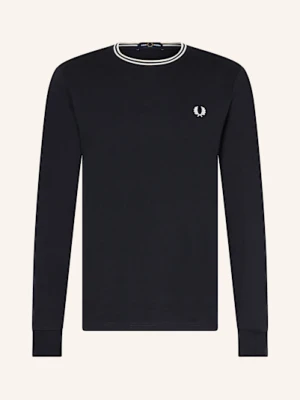 Fred Perry Koszulka Z Długim Rękawem blau