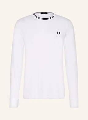 Fred Perry Koszulka Z Długim Rękawem weiss