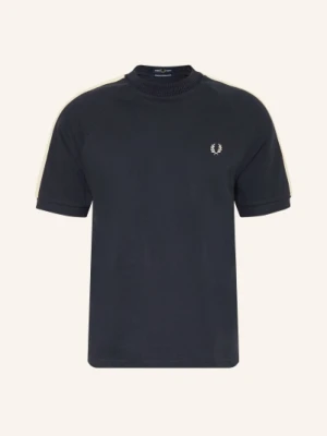 Fred Perry Koszulka Z Galonowymi Paskami blau