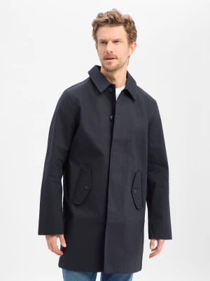 Fred Perry Krótki płaszcz damski Kobiety Bawełna (100%) czarny,