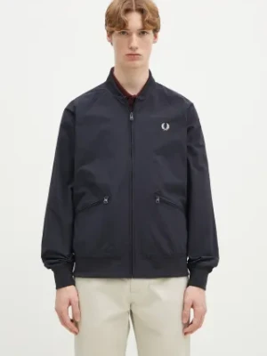 Fred Perry kurtka bomber kolor granatowy przejściowa J9039.608