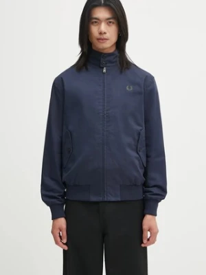 Fred Perry kurtka kolor granatowy przejściowa J8568