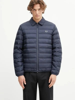 Fred Perry kurtka kolor granatowy zimowa J1301