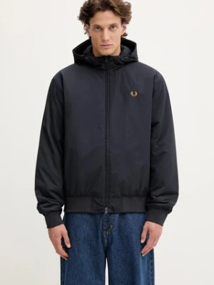 Fred Perry kurtka kolor granatowy zimowa J1304