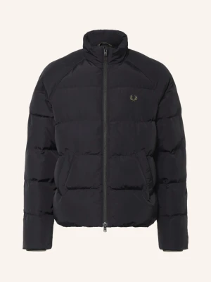 Fred Perry Kurtka Pikowana schwarz CZARNY