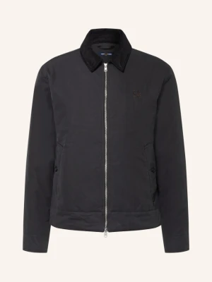 Fred Perry Kurtka schwarz CZARNY
