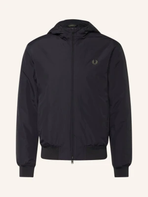 Fred Perry Kurtka schwarz CZARNY