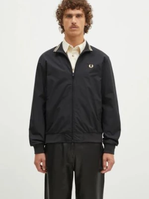 Fred Perry kurtka The Brentham Jacket męska kolor czarny przejściowa J2660.350