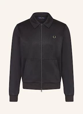 Fred Perry Kurtka Z Lampasami schwarz