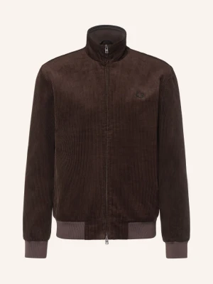 Fred Perry Kurtka Z Sztruksu braun CIEMNOBRĄZOWY