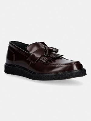 Fred Perry loafersy męskie skórzane