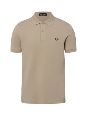 Fred Perry koszulka polo Mężczyźni Bawełna beżowy