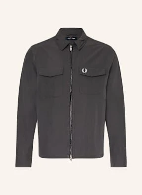 Fred Perry Overjacket grau