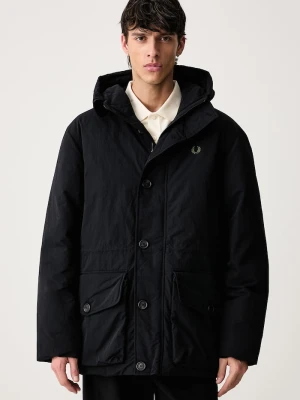 Fred Perry parka męska czarny