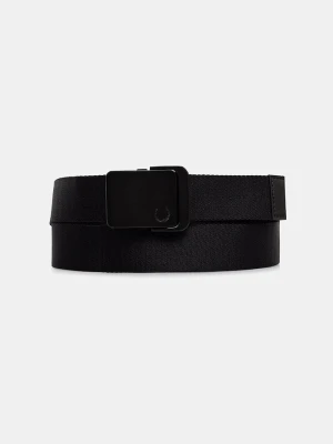 Fred Perry pasek parciany czarny