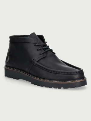 Fred Perry półbuty męskie skórzane Kenney Mid czarny