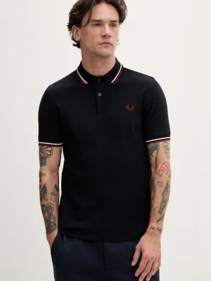 Fred Perry polo bawełniane granatowy