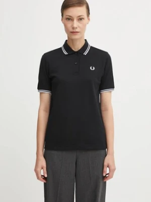 Fred Perry polo bawełniane kolor czarny G3600