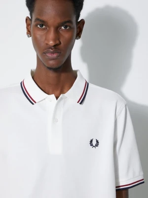 Fred Perry polo bawełniane Twin Tipped Shirt