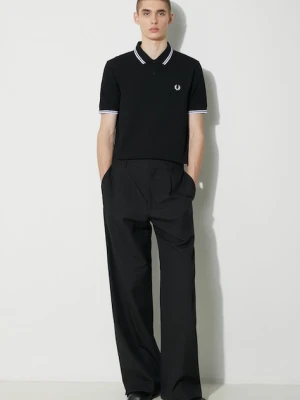 Fred Perry polo bawełniane Twin Tipped Shirt