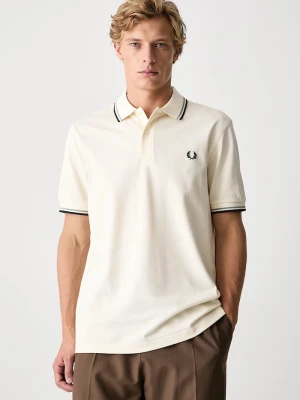 Fred Perry polo męskie bawełniane beżowy