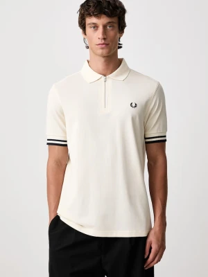 Fred Perry polo męskie bawełniane beżowy