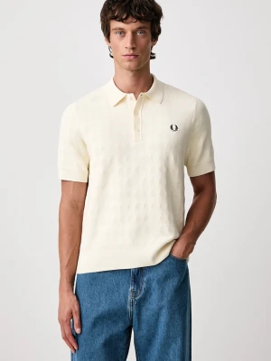 Fred Perry polo swetrowe bawełniane męskie