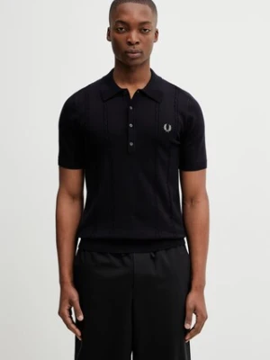 Fred Perry polo z dodatkiem wełny