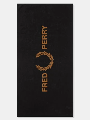 Fred Perry ręcznik plażowy bawełniany
