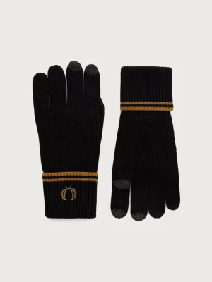 Fred Perry rękawiczki z wełną
