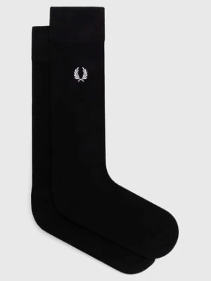 Fred Perry skarpetki Classic Laurel Wreath Sock męskie kolor czarny C7135.843