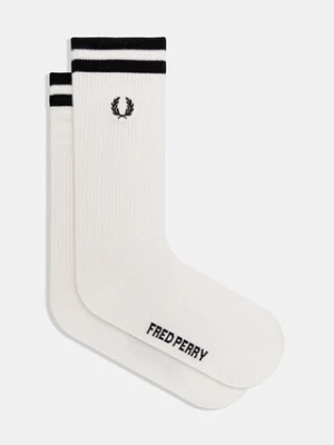 Fred Perry skarpetki kolor biały C1150