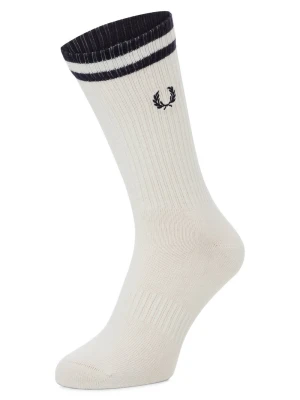Fred Perry Skarpety Mężczyźni biały|czarny w paski,