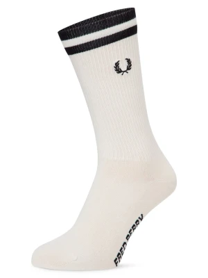 Fred Perry Skarpety Mężczyźni biały jednolity,