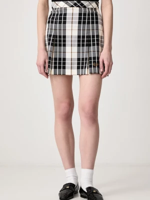Fred Perry spódnica plisowana z wiskozą