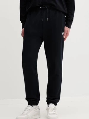 Fred Perry spodnie dresowe bawełniane Loopback Sweatpant