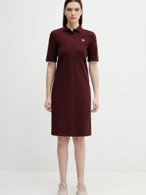 Fred Perry sukienka bawełniana