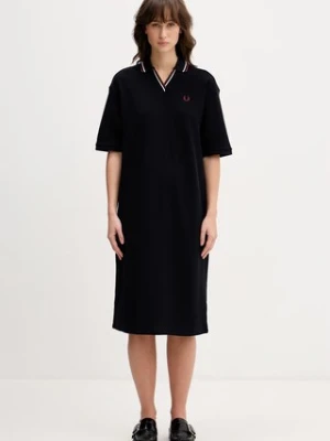 Fred Perry sukienka bawełniana