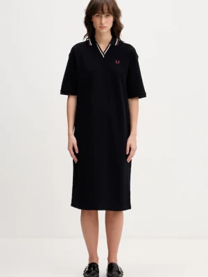Fred Perry sukienka bawełniana