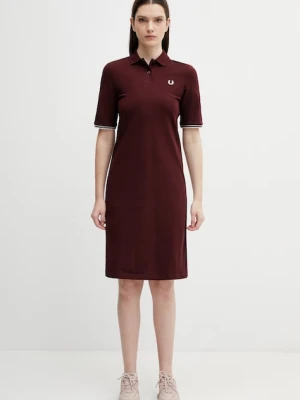 Fred Perry sukienka bawełniana